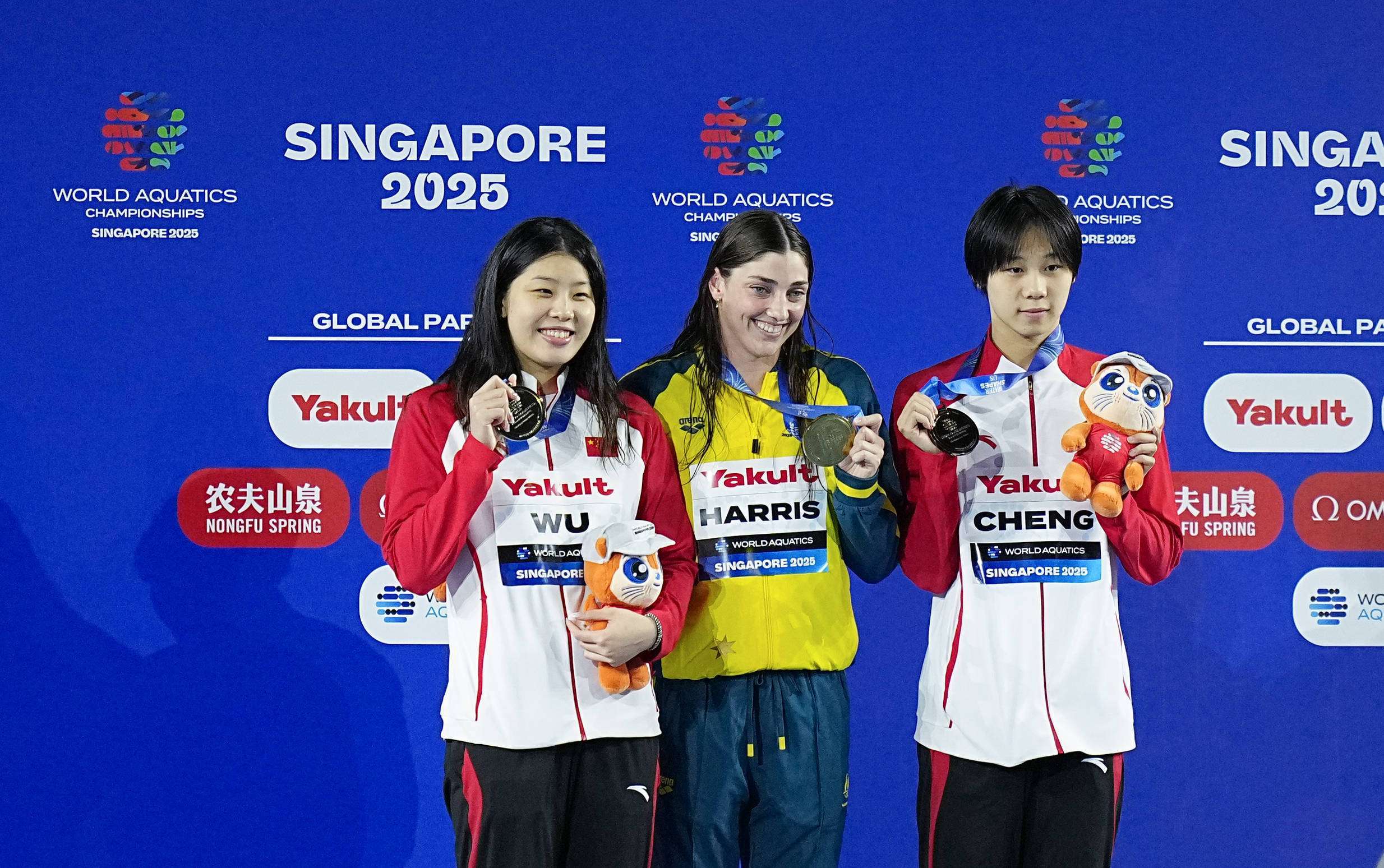 美国游泳选手刷新世界纪录夺金